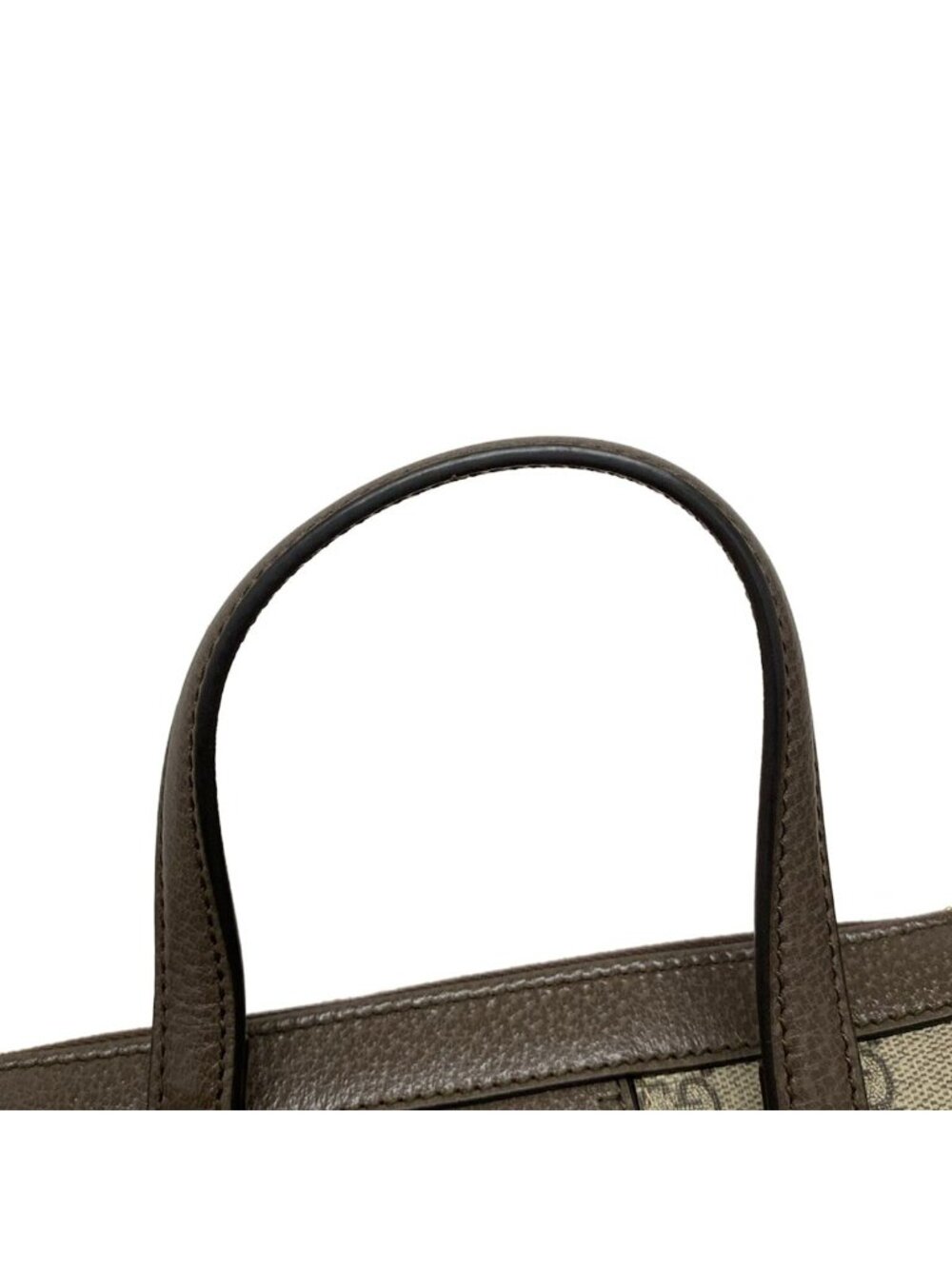 Gucci Handbag Ophidia GG Small Tote Beige Dark Brown Multi Leather - Picture 14 of 15